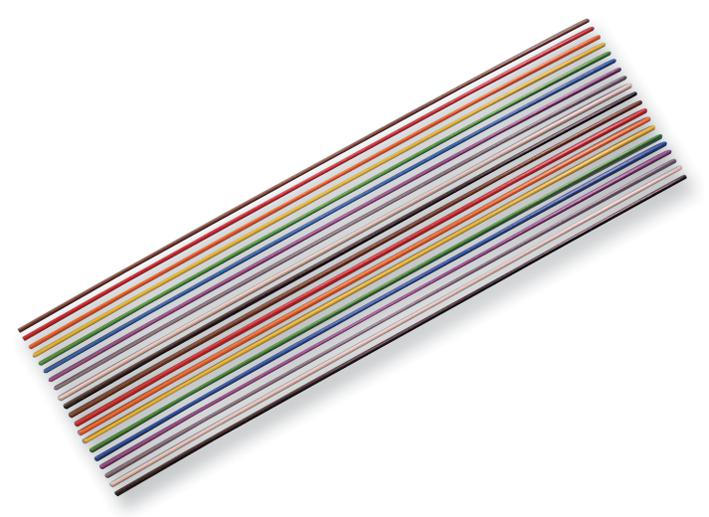 Amphenol Spectra-Strip 135-2607-316 Ribbon Cable, 3C, 16 Core, Per M