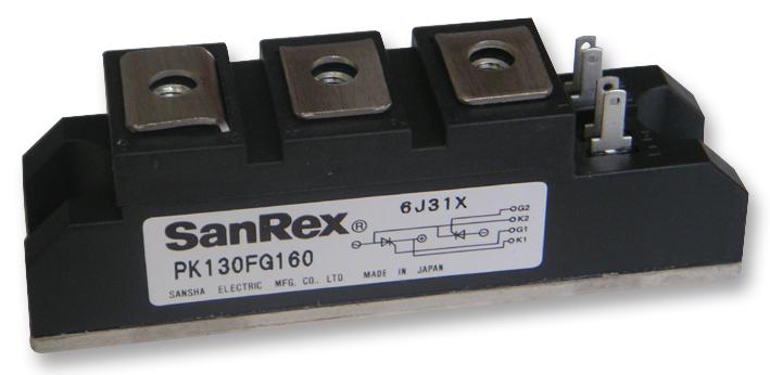 Sanrex Pk130Fg160 Thyristor Diode Module, 1.6Kv, 205A