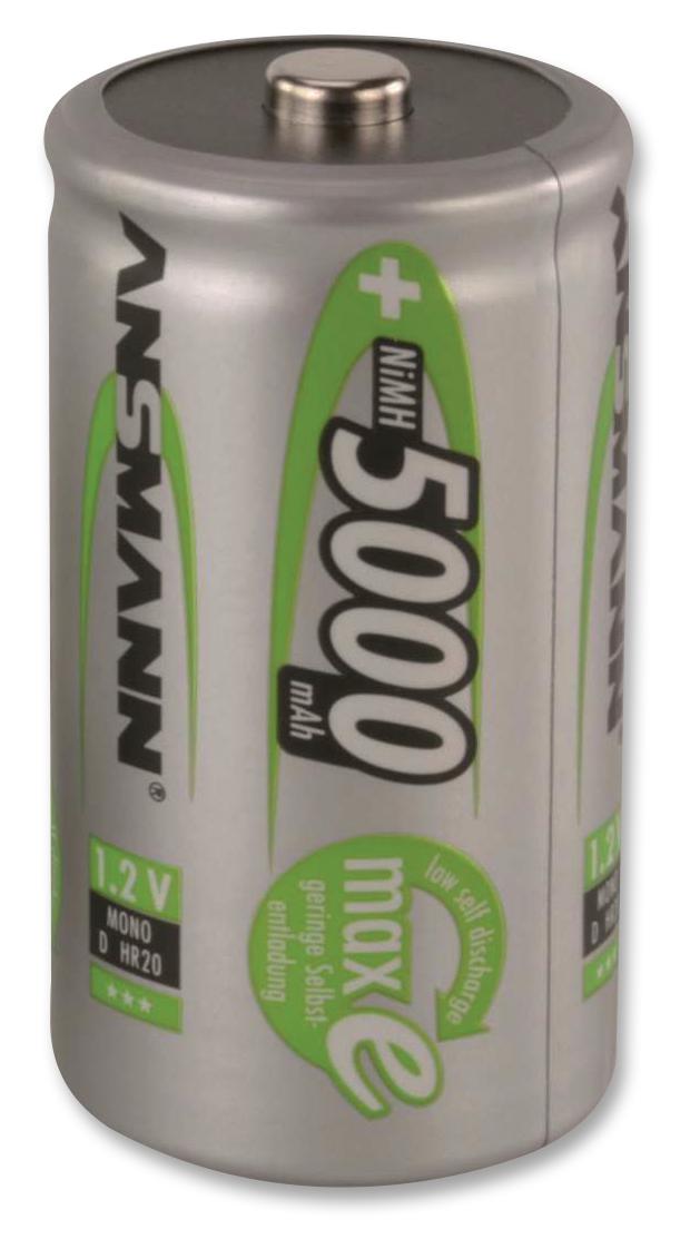 Ansmann 5030921. Battery,d,ni-Mh,5Ah,1.2V