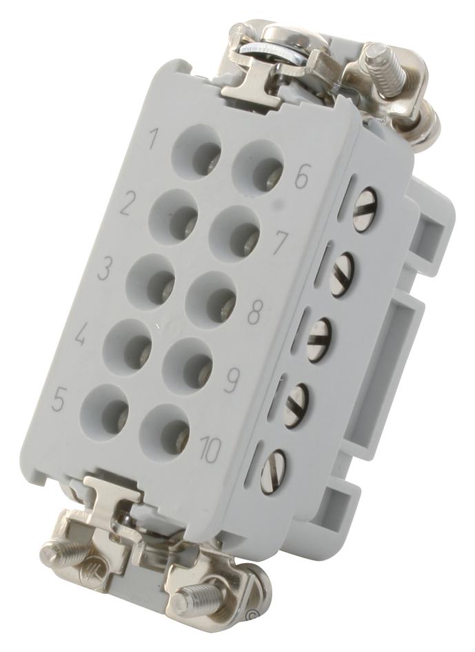 Hts - Te Connectivity 1-1103415-1 Insert, Female, Screw, 10Way