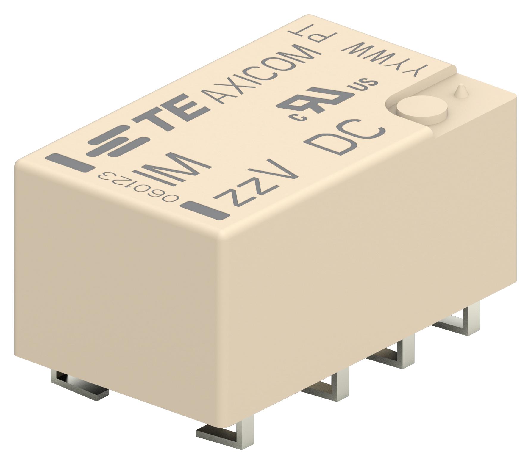 Axicom / Te Connectivity Im07Gr Relay, Signal, Dpdt, 250Vac, 220Vdc, 2A