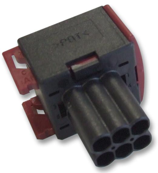 Amp Connectors / Te Connectivity 1-967241-1 Timer Housing, Junior, 6 Position