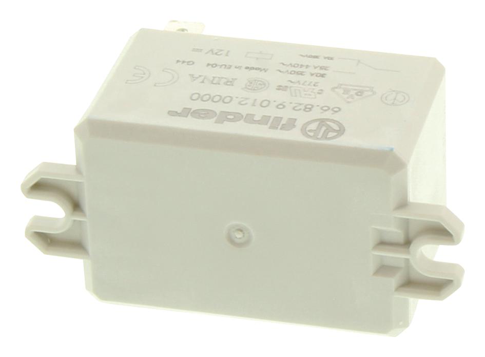 Finder Relays Relays 66.82.9.012.0000 Relay, Dpdt, 250Vac, 30A