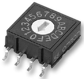 Omron Electronic Components A6Rs-101Rf Rotary Dip Switch