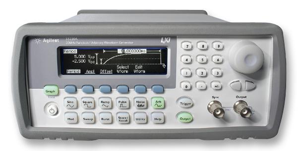Agilent 33220 A Function/Arbitrary Waveform Generator 