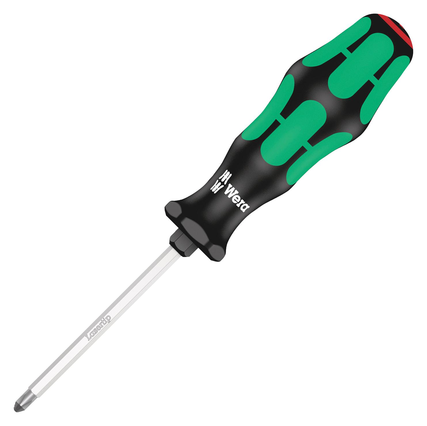 Wera 008751 Screwdriver, Hexagon Blade, Ph1X80mm