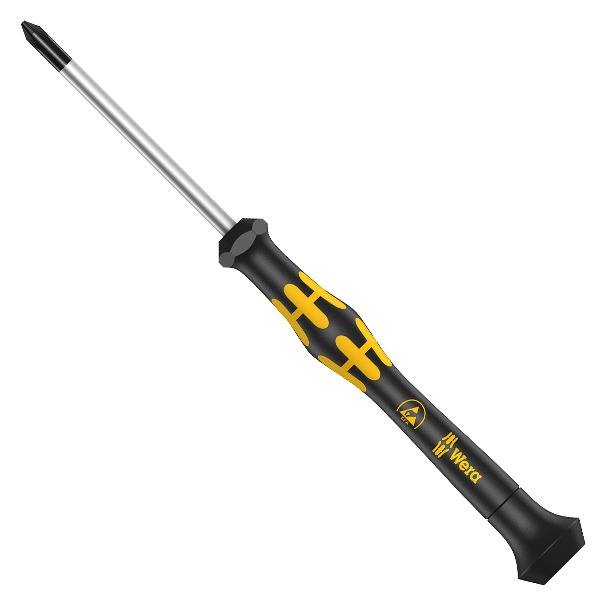 Wera 030110 Screwdriver, Precision, Ph00X60mm