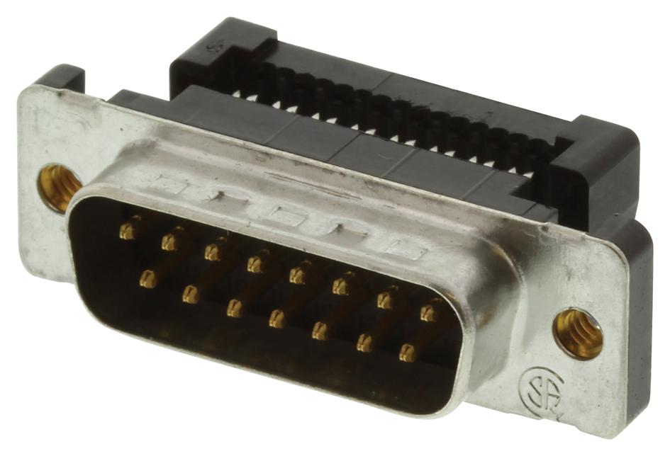 Amp Connectors / Te Connectivity 1658608-3 Plug, Idc, 15Way