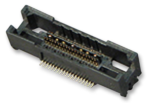 Amp Connectors / Te Connectivity 5767054-1 Socket, Mictor, 38Way