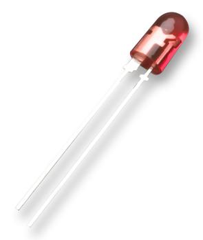 Broadcom Hlmp-Hd61-Txtzz Led, 5mm, 40X100Deg, Red