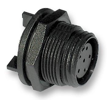 Bulgin/partner Stock Px0413/03S Circular Connector, Rcpt, 3Pos, Crimp