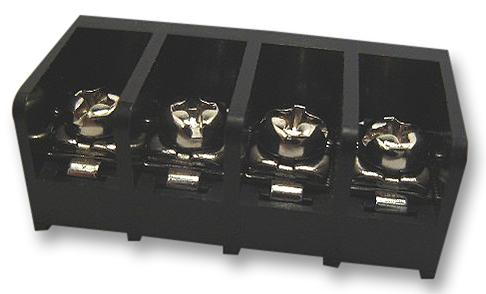 Multicomp Pro T40-Bs16-04 Terminal Block, Barrier, 4Pos, 16Awg