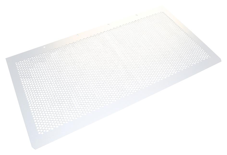 NVent Schroff 30860-510 Cover Plate, Perforated, 220D