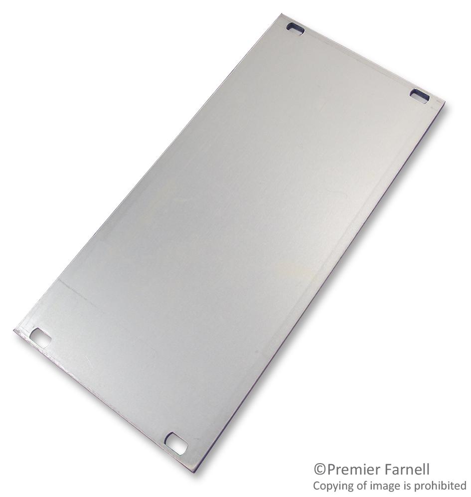 NVent Schroff 20838-116 Panel, Aluminium, 3U, 12Hp, Pk5