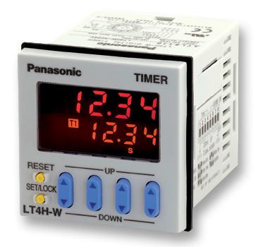 Panasonic Lt4Hw-Ac240V Timer, Twin, 11 Pins, 240Vac