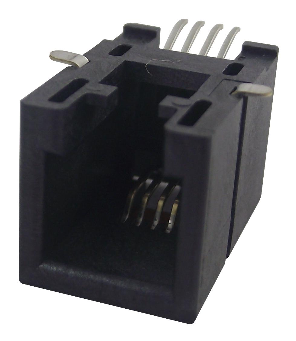 Molex/partner Stock 85502-5005 Mod Connector, R/a Jack, 4P4C, Smt