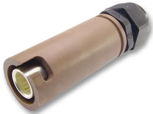 ITT Cannon Snlf-S-C25-25S-Bn Connector, Female, Free, Brown