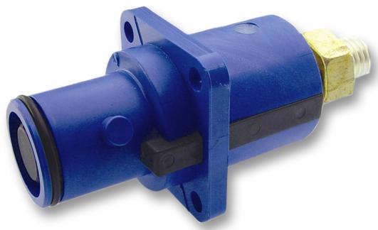 ITT Cannon Snpm-P-Tp-Bl Connector, Male, Panel, Blue