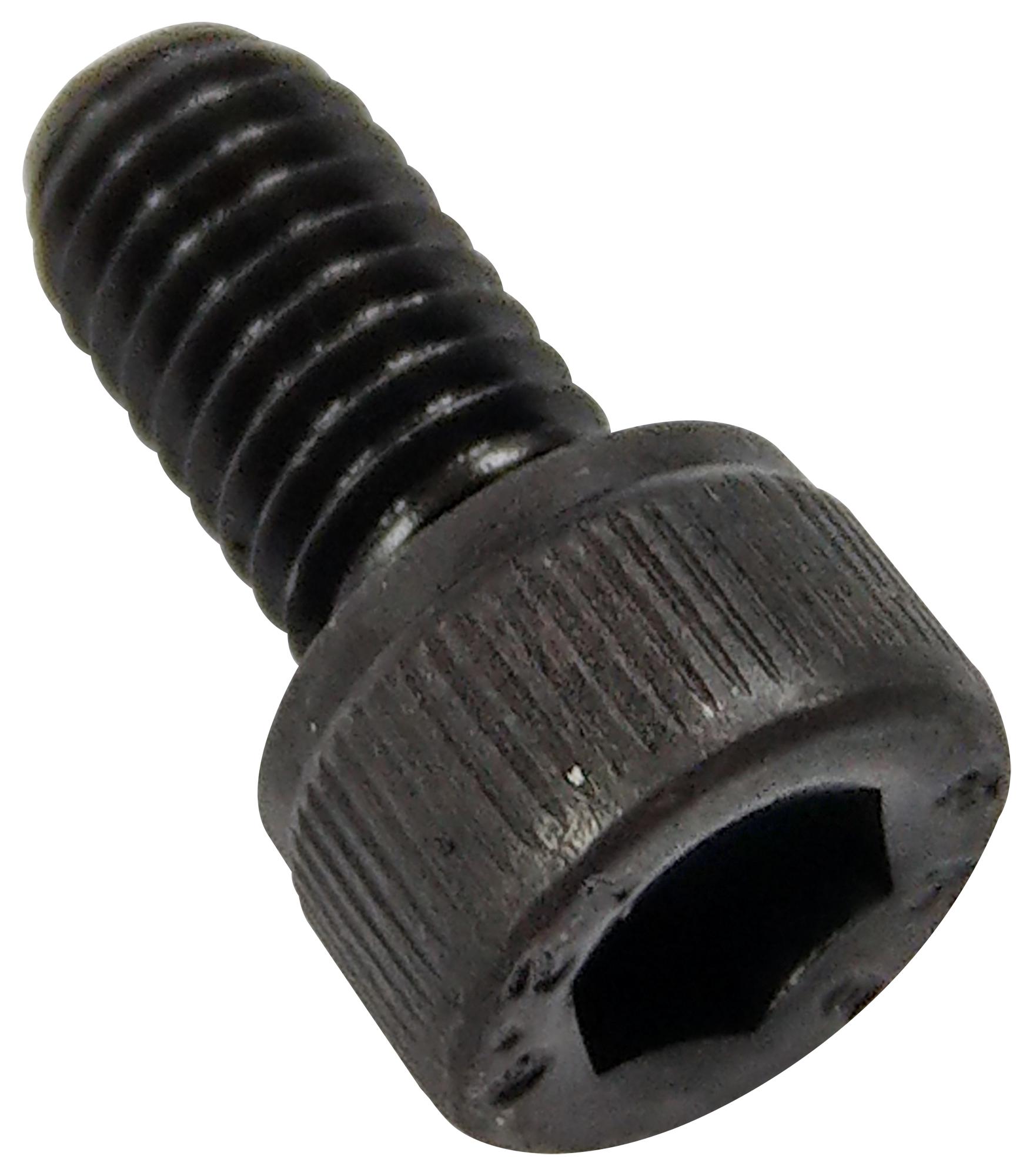 TR Fastenings M4 20 So12Cs S100 Screw Socket, Capacitor, M4X20, Black, Pk100