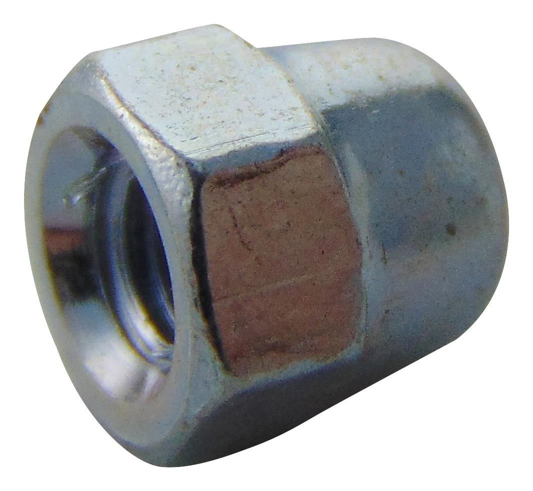 TR Fastenings M3- Dnst-Z100- Dome Nut, Bzp, M3, Pk100