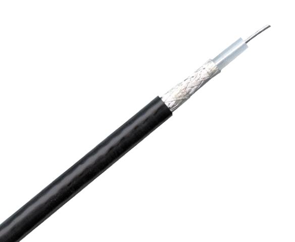 Belden Mrg1791.0050 Cable, Coax, Rg179Pe, Black, 50M