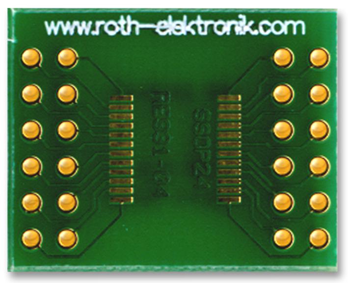 Roth Elektronik Re931-04 Adaptor, Smd, Ssop-24, 0.65mm