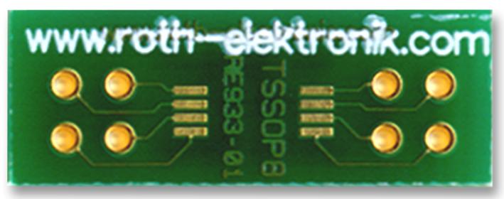 Roth Elektronik Re933-01 Adaptor, Smd, Tssop-8, 0.65mm