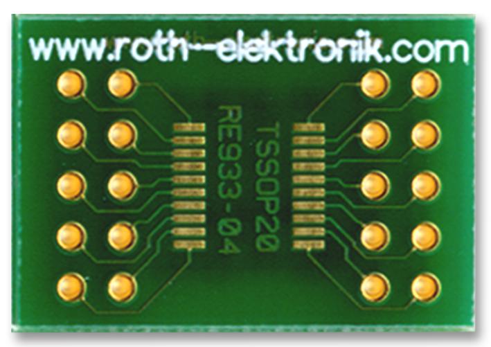 Roth Elektronik Re933-04 Adaptor, Smd, Tssop-20, 0.65mm