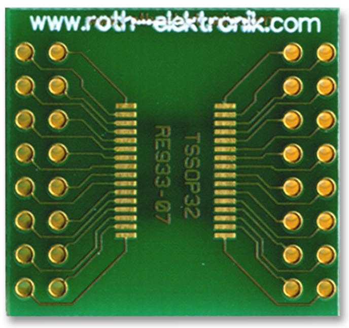 Roth Elektronik Re933-07 Adaptor, Smd, Tssop-32, 0.65mm