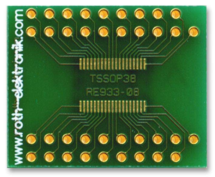 Roth Elektronik Re933-08 Adaptor, Smd, Tssop-38, 0.50mm