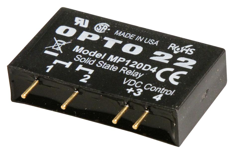 Opto 22 Mp120D4 Ssr, 4A, 120Vac