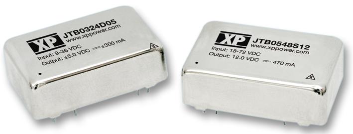 XP Power Jtb0324S05 Converter, Dc/dc, 1O/p, 3W, 5V