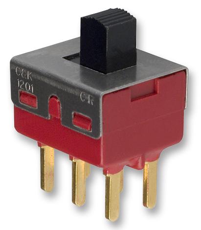 C&k Components 1203M2S3Cqe2 Slide Switch, Dpdt, On-Off-On