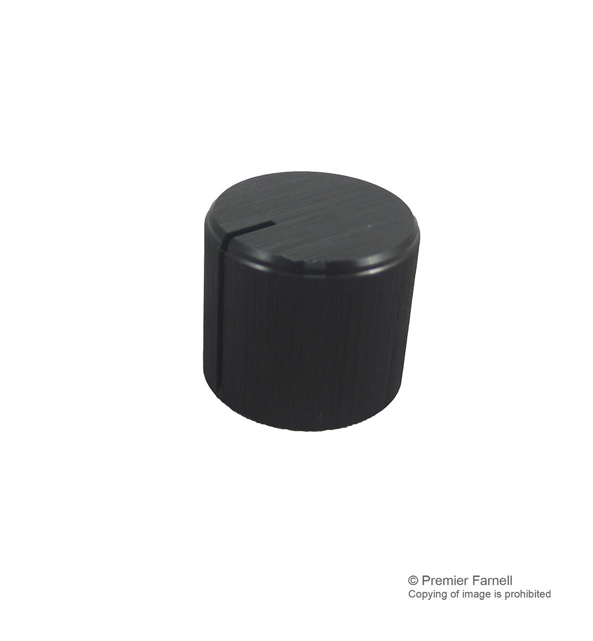 Multicomp 16H-2D-B Knob, Black, 16mm