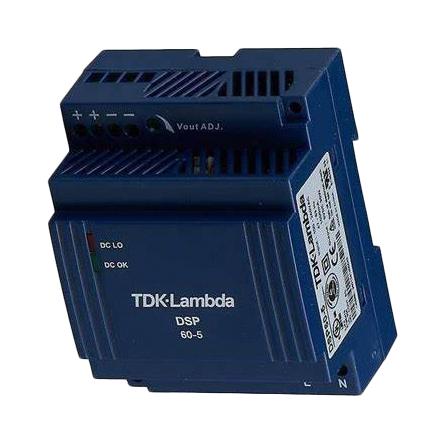 TDK-Lambda Dsp60-5 Psu, Din Rail, 5V, 7A, 35W