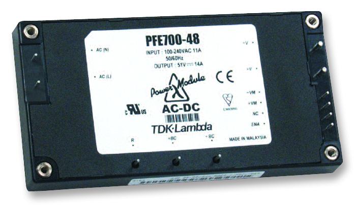 TDK-Lambda Pfe50028 Psu, EnCapacitorsulated, 28V, 504W