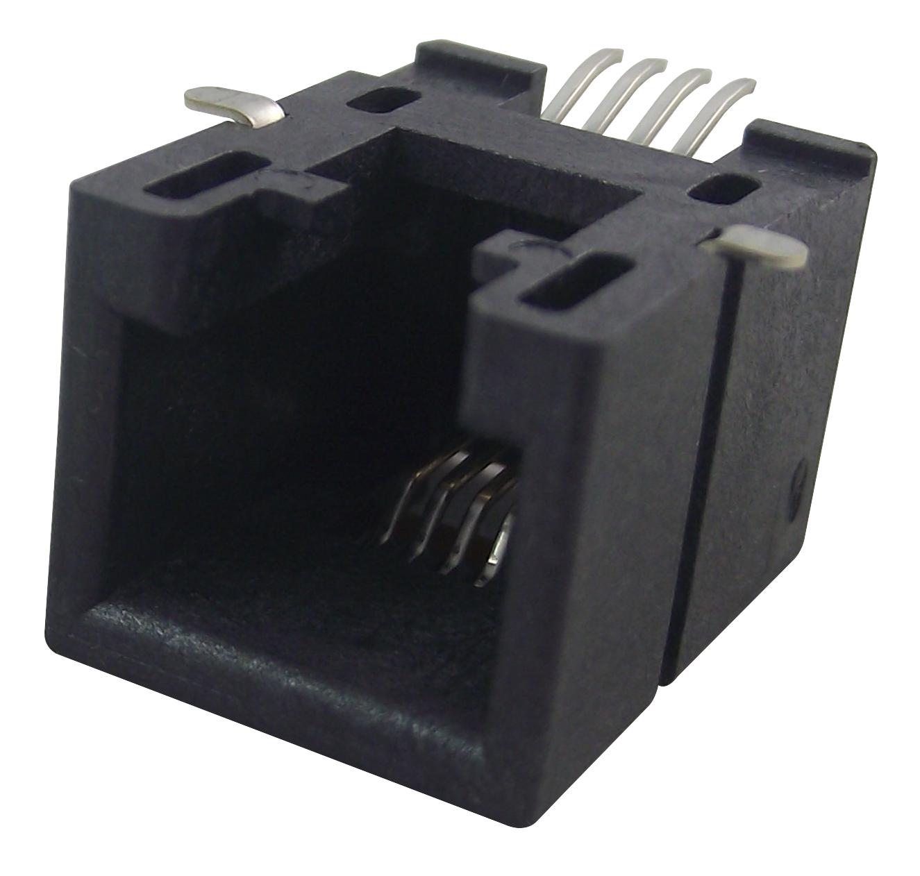 Molex/partner Stock 85502-5006 Mod Connector, R/a Jack, 6P4C, Smt