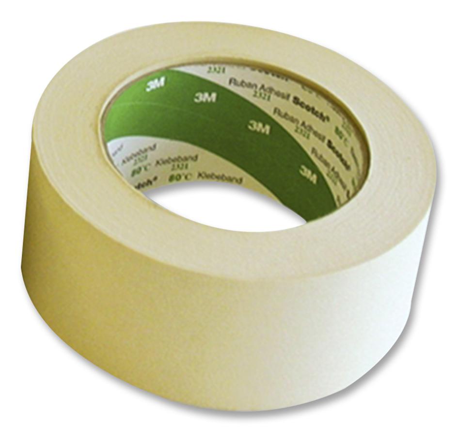 3M 2321 100mm Tape, Masking, 100mm