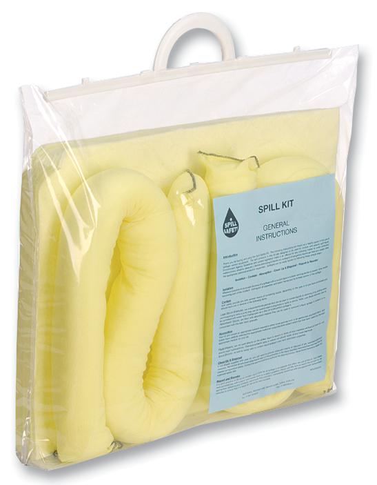 Jsp Pkc040-010-000 Spill Kit, Chemical, 15L, Standard Bag