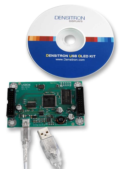 Densitron Pdk-N-128128Fc-6A Dd-128128Fc-6A, Pmoled, Eval Kit