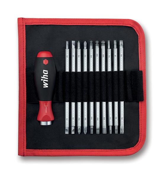 Wiha 03591 Blade Set, Reversible, System 6, 11Pc