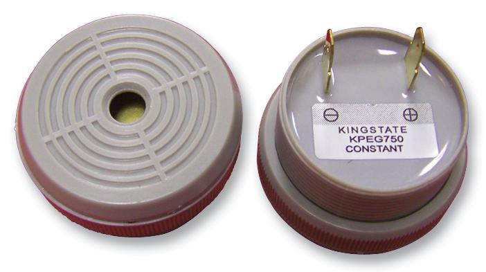 Kingstate Kpeg750 Piezo Buzzer, Panel Mount