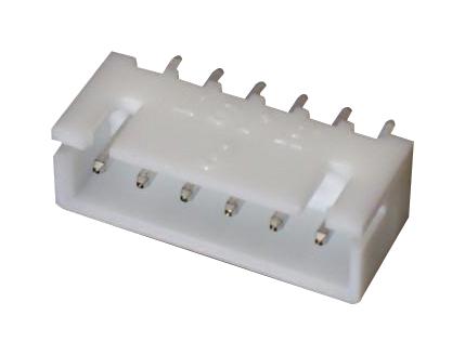 Jst B6B-Xh-A (Lf)(Sn) Connector, Header, Tht, 2.5mm, 6Way