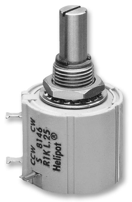 Tt Electronics/bi Technologies 8146R5Kl.25 Potentiometer, 7/8, 10 Turn 5K