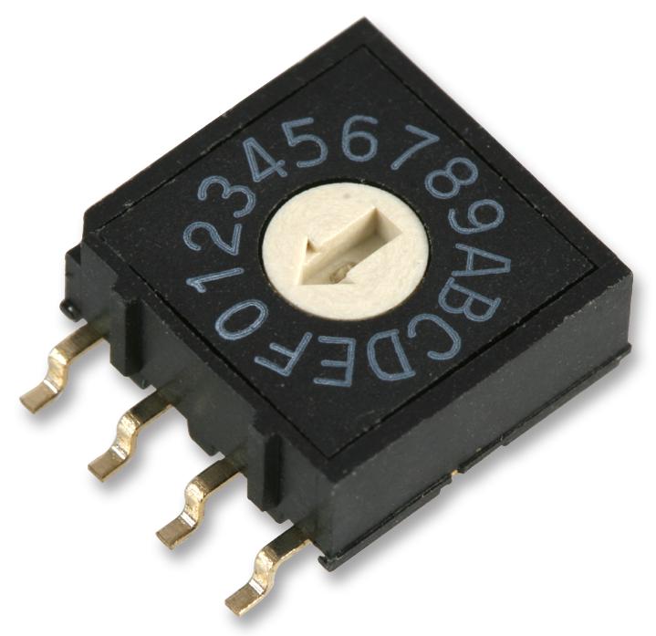 Multicomp Pro Mcrm4Af-16R Rotary Dip Switch, Smd