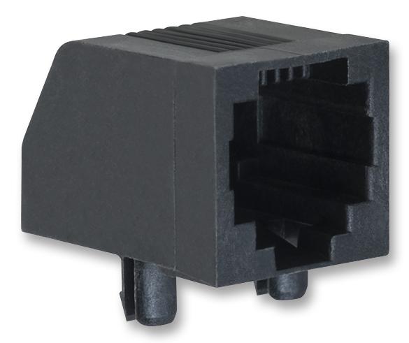 Amp Connectors / Te Connectivity 5557314-1 Jack, Smt, Side Entry, 6/6