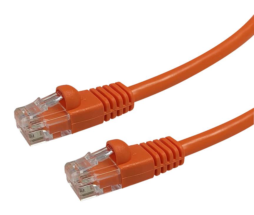 Videk 2965-15Rg Patch Lead, Cat5E, Orange, 15M