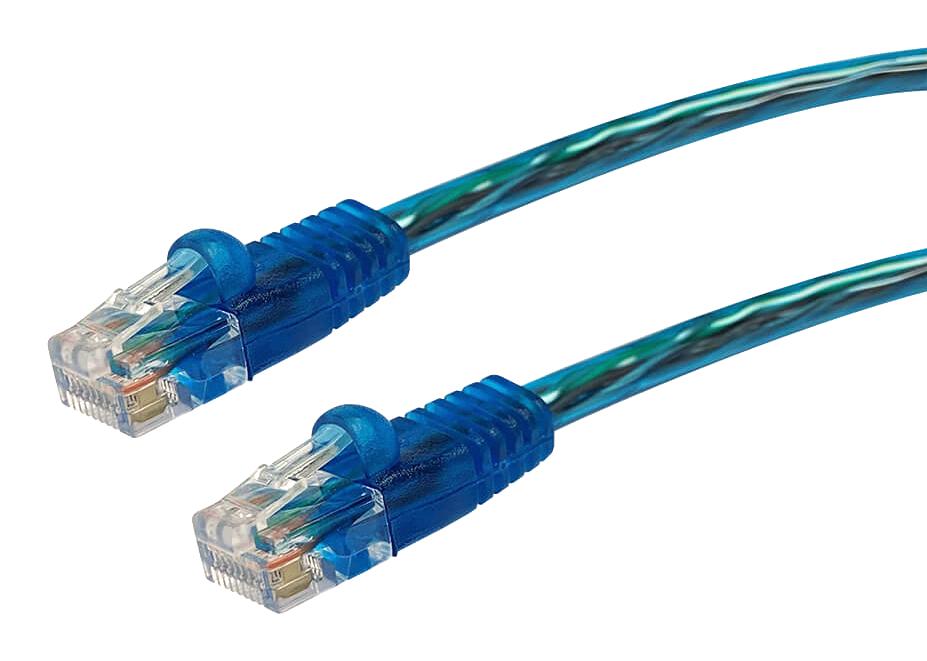 Videk 2965-1.5Im Patch Lead, Cat5E Imac Blue, 1.5M