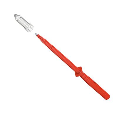 Staubli 24.0235-1 Probe, Test, Red, Slim, 4mm