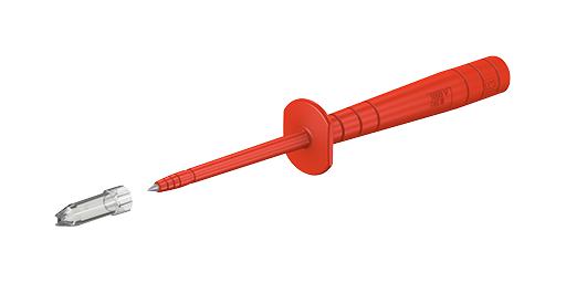 Staubli 24.0231-1 Probe, Test, Red, 4mm